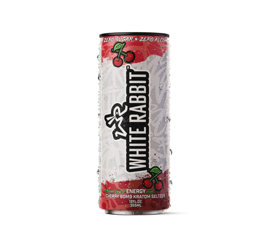 Kratom Energy Seltzer - Cherry Bomb (12pk)
