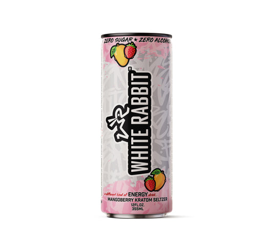 Kratom Energy Seltzer - Mango Berry (12pk)